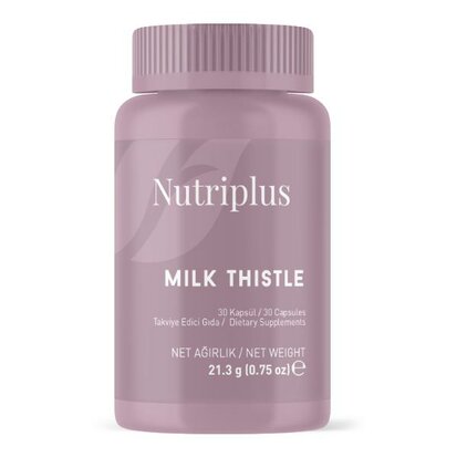 Nutriplus | Mariadistel | Sambucus | Zink | Vitamine C | Natuurlijk ANTIOXIDANT | Capsules/Tabletten