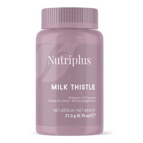 Nutriplus | Mariadistel | Sambucus | Zink | Vitamine C | Natuurlijk ANTIOXIDANT | Capsules/Tabletten